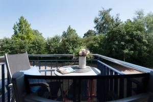 Balkón nebo terasa v ubytování Lindenbuschen 2 Wohnung 5 + 35 fotografií