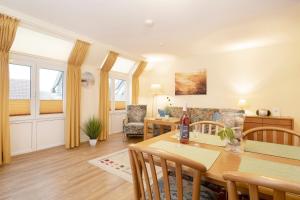 Posezení v ubytování Lindenbuschen 2 Wohnung 5