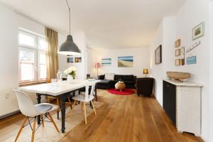 Istumisnurk majutusasutuses Ein Tag am Meer