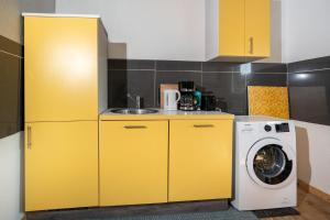 Kuchyň nebo kuchyňský kout v ubytování Charmante Privatzimmer in der Stadt