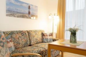 Posezení v ubytování Lindenbuschen 2 Wohnung 3
