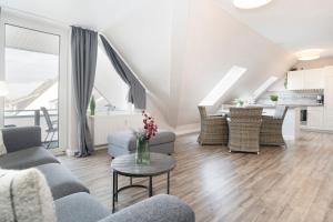Posezení v ubytování Kammerweg 89 Düne 28