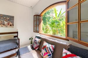 Et opholdsområde på Recanto da Margo 1, casa com acesso a cachoeira