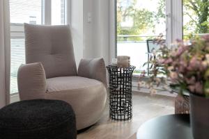Posezení v ubytování Haffkamp 23 Wohnung 3