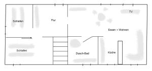 Půdorys ubytování Haus MeerReet ReetGlück