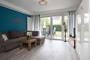 Posezení v ubytování Waldstraße 8 Küstenblau