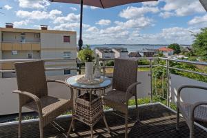 Balkón nebo terasa v ubytování Seepferdchen Kiekut + 32 fotografií