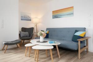 Posezení v ubytování Brenkenhagener Weg 4 Strandläufer