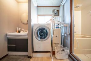 Koupelna v ubytování Vita