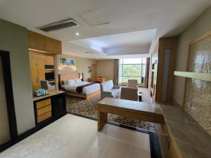 Dapur atau dapur kecil di Meritz Hotel