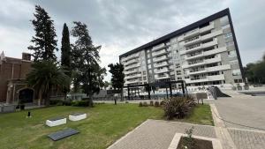 Bygningen som lejligheden ligger i