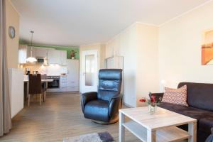 Posezení v ubytování Waldstraße 16 Wohnung Eckhoff
