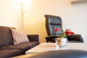 Posezení v ubytování Waldstraße 16 Wohnung Eckhoff + 19 fotografií