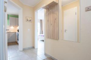 Postel nebo postele na pokoji v ubytování Waldstraße 16 Wohnung Eckhoff