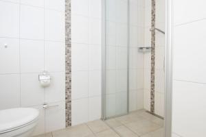 Koupelna v ubytování Waldstraße 16 Wohnung Eckhoff