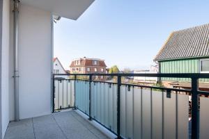 Balkón nebo terasa v ubytování Waldstraße 16 Wohnung Eckhoff