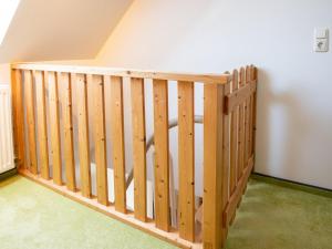Postel nebo postele na pokoji v ubytování Haus Behrens Wohnung 1