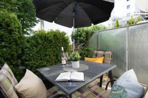 Zahrada ubytování Haus Seebrise- Wohnung 7