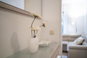 Posezení v ubytování Haus Seebrise- Wohnung 7