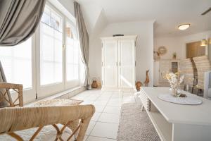 Posezení v ubytování Haus Pegasus Auszeit am Meer