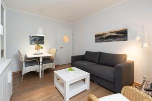 Posezení v ubytování Solymar Wohnung 22