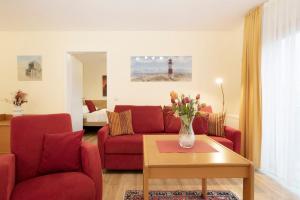 Posezení v ubytování Lindenbuschen 2 Wohnung 6 + 25 fotografií