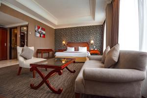 Area soggiorno di The Mirah Hotel Bogor