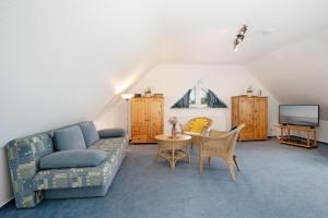 Posezení v ubytování Strandresidenz Wohnung 7