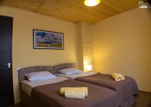 Letto o letti in una camera di Becho House