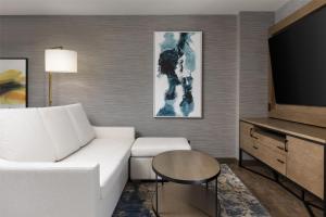 TV a/nebo společenská místnost v ubytování Doubletree By Hilton West Kelowna