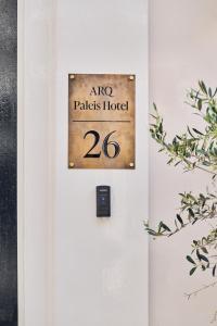 Certifikát, hodnocení, plakát nebo jiný dokument vystavený v ubytování ARQ Paleis Hotel