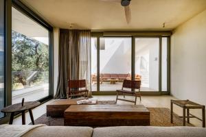 Posezení v ubytování Botanico Villa & Suites