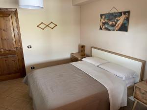 Postel nebo postele na pokoji v ubytování Alloggio Vistamare