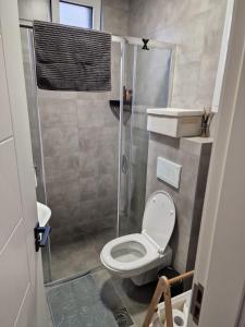 Koupelna v ubytování Apartman Miha Vrnjačka Banja