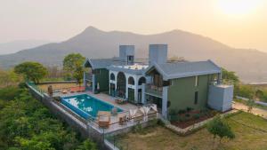 Γενική θέα στο βουνό ή θέα στο βουνό από  αυτή η βίλα