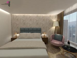 Ένα ή περισσότερα κρεβάτια σε δωμάτιο στο Great Athens Hotel +55 φωτογραφίες