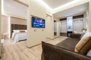 Voodi või voodid majutusasutuse Hotel Montreal toas