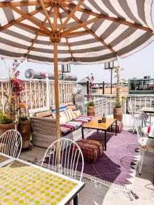 Balkón nebo terasa v ubytování Riad 10 Mandarin BOUTIQUE RIAD + 37 fotografií
