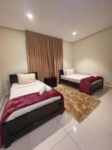 Katil atau katil-katil dalam bilik di Sembilan Langkawi