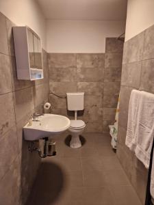 Bilik mandi di HOTEL WALDHORN