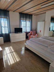 Katil atau katil-katil dalam bilik di HOTEL WALDHORN