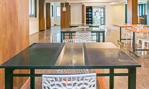 Χώρος καθιστικού στο OYO 77138 Shree Apartments