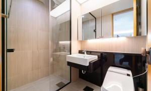 Vannas istaba naktsmītnē New CZ LCT Residence