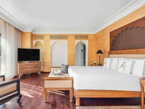 TV a/nebo společenská místnost v ubytování Fairmont Jaipur