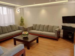 Posezení v ubytování Lukenya Alkebu Resort
