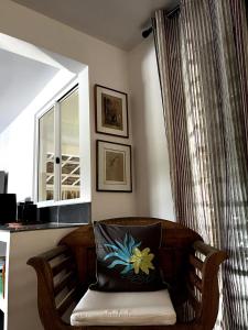 Posezení v ubytování Villa Paorie