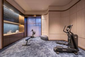 Pusat kecergasan dan/atau kemudahan kecergasan di Orange Crystal Hotel MixC Shantou East Coast