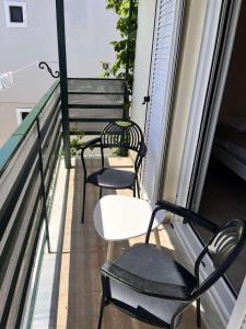 Μπαλκόνι ή βεράντα στο Agelina Apartment