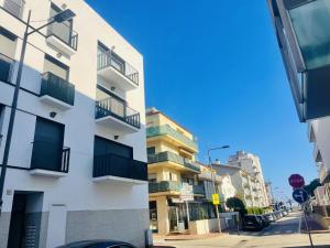 Bygningen som lejligheden ligger i