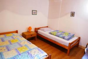 Postel nebo postele na pokoji v ubytování Gîte à la campagne proche du littoral